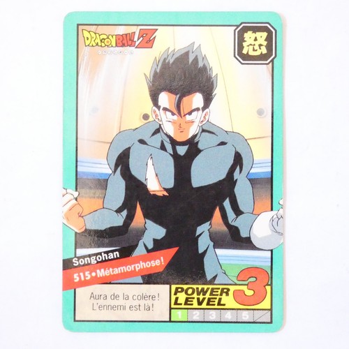 Carte dragon ball 515 - z, n°