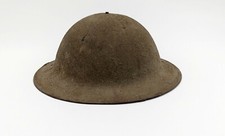 Casque US WW1 modèle 1917A1 original – peinture 90% Olive Drap