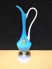 Antique blue opaline soliflora