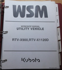 KUBOTA RTV-X900 X1120D UTV SXS