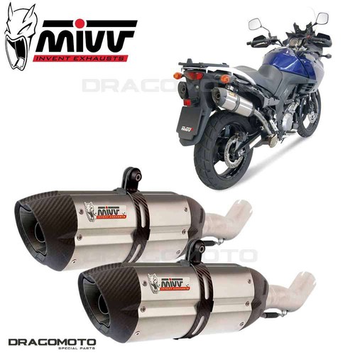 Double échappement suzuki - double, dl