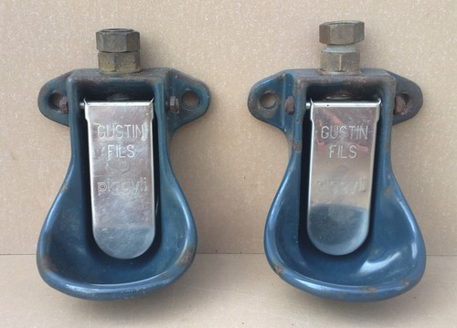 Ancien abreuvoir fonte - (x2), en