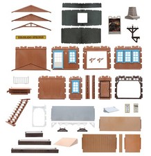 Playmobil western gare - western, |
