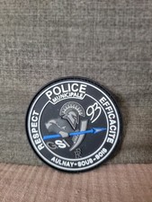 écusson police Municipale Aulnay Sous Bois 93 PvC