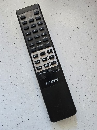 Telecommande sony d597 cd - telecommande,