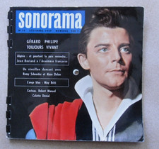 SONORAMA N° 14 en 1959 GERARD PHILIPE Alain DELON Romy SCHNEIDER JEAN COCTEAU
