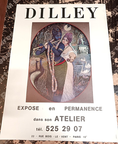 Affiche peinture exposition - affiche,