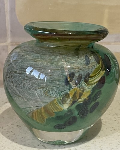Vase verre soufflé - en,