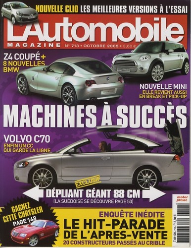 Automobile magazine 713 - l’automobile,