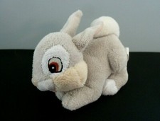 *. DOUDOU PELUCHE DISNEY NICOTOY TOTAL LAPIN PANPAN ROSE GRIS BLANC BILLES TBE