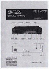 Service Manuel D'Instructions