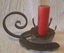 Gros Bougeoir Fer Forgé Fer