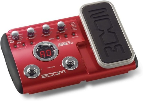 Zoom bass effects pedal - bass,