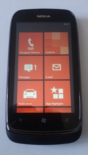 Nokia lumia 610 noir réseau - lumia,