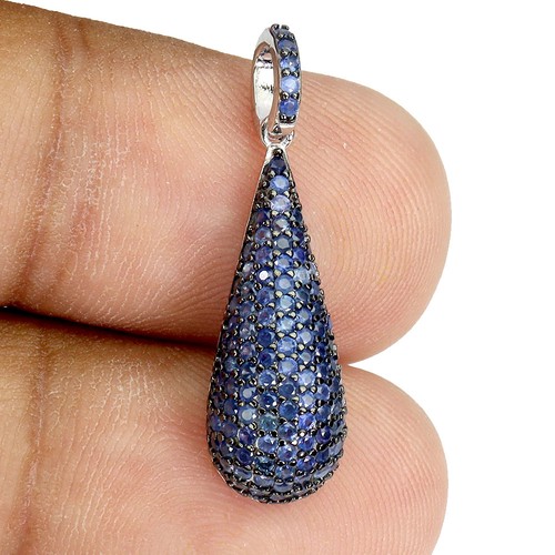 Pendentif argent sterling - en,