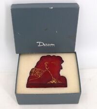 Alekos Fassianos pour Daum, "petit Kallisti" presse papier pâte de verre, signé.