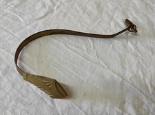 Belle embrasse ancienne en laiton pour rideau, tenture