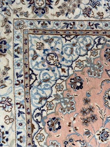 Tapis persan laine soie - /soie,