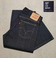 Levi's 527 Vintage Coupe Slim Low Bootcut W34 L30 Coton 100%