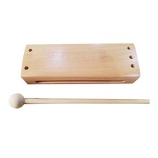 Jeu de blocs de rythme en bois avec baguette et instrument de musique à