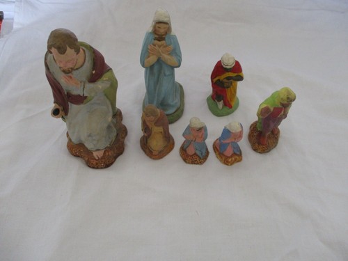 Lot anciens santons - lot, de