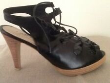 Sandales Jonak à lacets talons noires taille 39