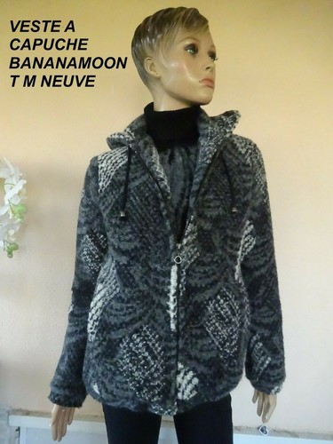 Veste capuche bananamoon - veste,