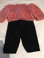 2 Pull et pantalon pour poupee