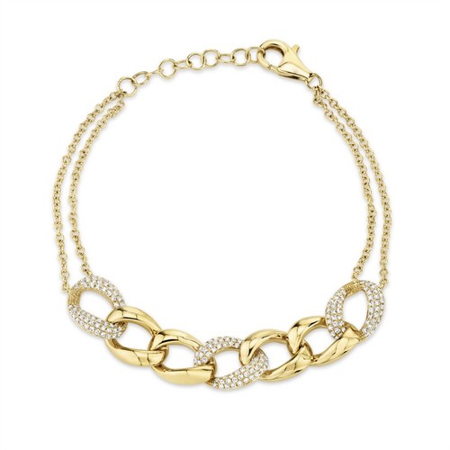 14k jaune diamant - jaune,