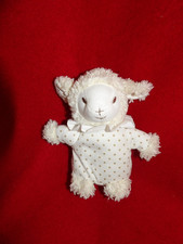 Doudou Peluche AVENE PEDIATRIL Mouton Blanc Pois Beige