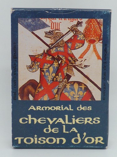 Jeu cartes armorial des - de,