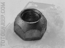 1 x ECROU ROUE COTE GAUCHE  636035  JEEP WILLYS M38 M38A1 US CJ-71