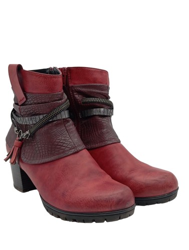 Rieker bottines fermeture - bottines,