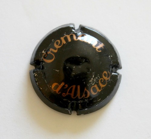 Rare capsule mousseux - mousseux, plaque
