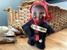 Ancienne Poupée folklorique régionale RAMONEUR porte-bonheur Savoie