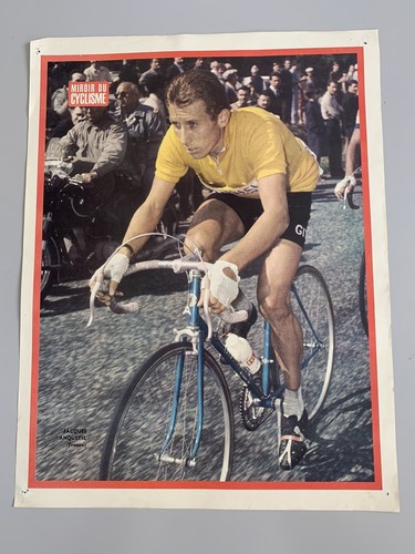 Jacques anquetil ancien poster - jacques,