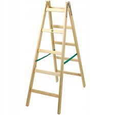 Échelle en bois KADAX, échelle à tréteaux jusqu'à 150 kg, échelle de peintre ...