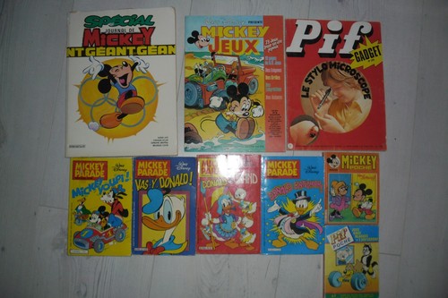 Pif gadget mickey lot - &,