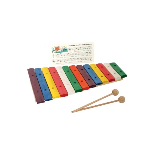 Colorful xylophone 13 tone - colorful,