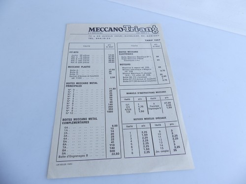 Hornby meccano tri ang tarif - hornby, meccano-tri-ang