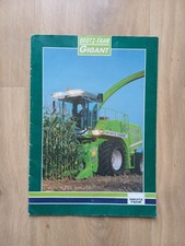 IT(italien)-BROCHURE TRACTEUR ENSILEUSE DEUTZ FAHR PROSPEKT TRAKTOR TRACTOR 