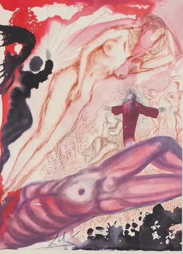 Salvador dali adam et - dali, eve