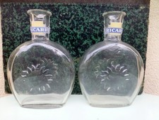 2 Carafes RICARD Pichet BAR Anis Anisette CARAFE Pernod Berger