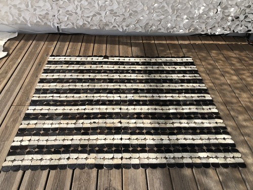 Tapis peau vache - tapis, en