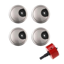 4 x Passecâble de Table de