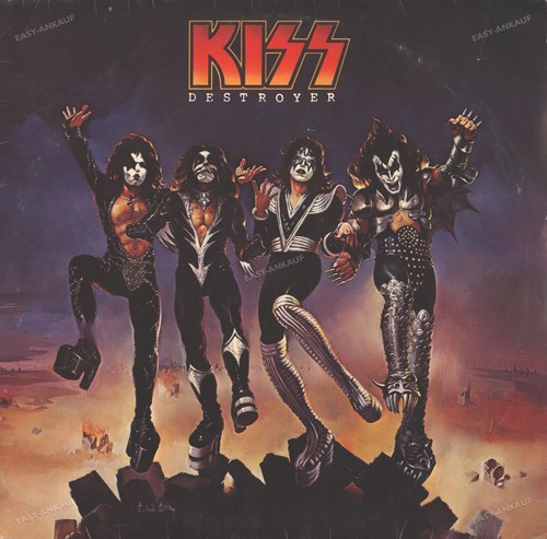 Kiss destroyer ger lp - ger, 1977