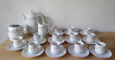Service à café en Porcelaine de Limoges vers 1900