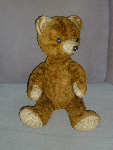 Ancien ours nounours - nounours, brun