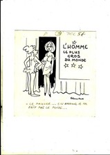 DESSIN ORIGINAL DE PRESSE