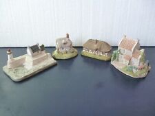 LOT DE 4 MAISONS MINIATURES LILLIPUT LANE ET DEX AIE - VOIR DESCRIPTION